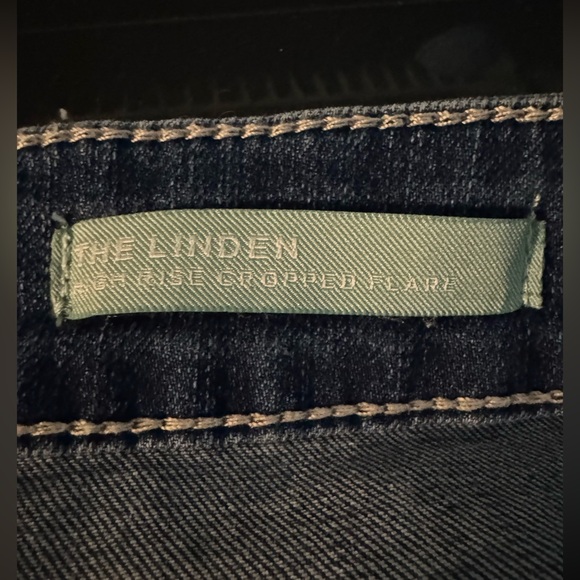 Articles Of Society The Linden High Rise Cropped Flare Jeans Size 8 29 - Picture 5 of 7
